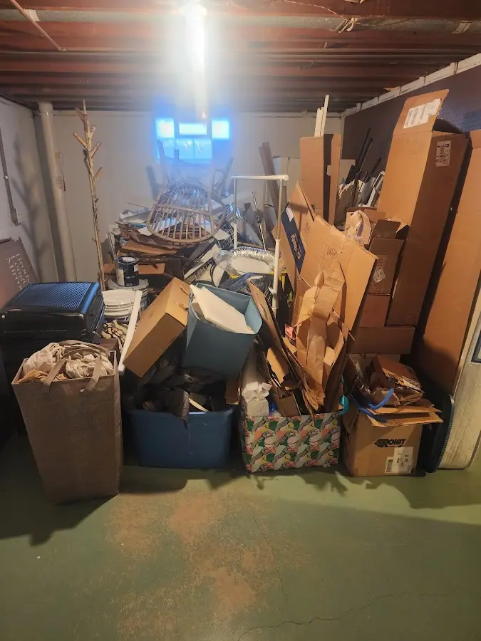 Roll-off dumpster container at job site for Yard Waste Dumpster Rental in Oxnard